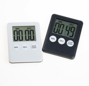 Temporizador de cocina con pantalla digital LCD súper delgada, temporizador de cocina cuadrado, cuenta regresiva, alarma, reloj magnético, Temporizador - Product Image 5
