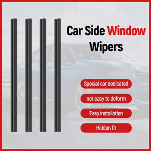 2 pièces - Bande de protection universelle en cuir et caoutchouc pour vitres latérales de voiture - Pour pare-brise - Kits intérieurs - Product Image 3