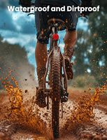 Étui pour traceur GPS Apple AirTag pour vélo avec support de vélo dissimulé et supports de réflecteur pour tige de selle, alimenté par batterie