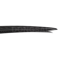 Aileron de coffre arrière en fibre de carbone sèche préimprégnée, moulé par compression, avec moule métallique, compatible Tesla Model 3 2018-2025, style A