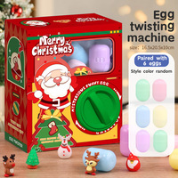 Cadeaux de Noël très demandés : Mini machine distributrice de capsules de poupées mignonnes, boîte surprise, jouets œufs amusants pour enfants de 2 à 4 ans, en plastique, unisexe