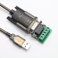Cable Serial USB a RS232/RS422/485 con Chip FTDI FT232RL, Conector DB9 de 9 Pines, Plug and Play, 1.8m, para Windows/Mac
