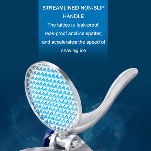 Rasoir à glace pour la fabrication de boissons pour des cônes de neige <span class=keywords><strong>ou</strong></span> des barboteuses rapides à gros copeaux <span class=keywords><strong>ou</strong></span> à copeaux fins Mini machine à glace portable - Product Image 5
