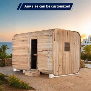 <span class=keywords><strong>Camping</strong></span> Maison préfabriquée en bois fabriquée en usine intégrée avec grand sauna et salon confortable idéal pour Resort et Villa - Product Image 6