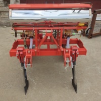 Semoir à maïs manuel 2 rangs SX 2BYF-2, mini-épandeur d'engrais pour maïs, monté sur tracteur 3 points, puissance 35-60 CV, neuf ou occasion