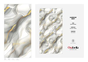 Azulejos dorados brillantes de porcelana sin fin 600x1200 24x48 Azulejos pulidos de gran formato para pared y suelo | Diseños DE EXPORTACIÓN DE LUJO duraderos - Product Image 2