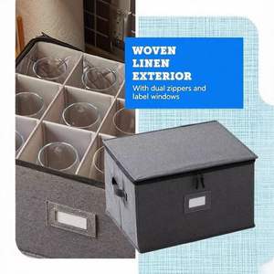 Ensemble d'organisateurs de tasses à vin de cuisine de haute qualité pour le stockage et le <span class=keywords><strong>transport</strong></span> - Product Image 5