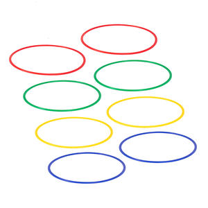 LISKI Cercle plat vert pour équipement d'entraînement de football Cerceau d'agilité pour sport - Product Image 4