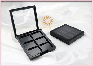 Tùy Chỉnh vuông Eye Shadow Trường hợp với 6 khối tái chế vật liệu rỗng <span class=keywords><strong>Eyeshadow</strong></span> bao bì - Product Image 5