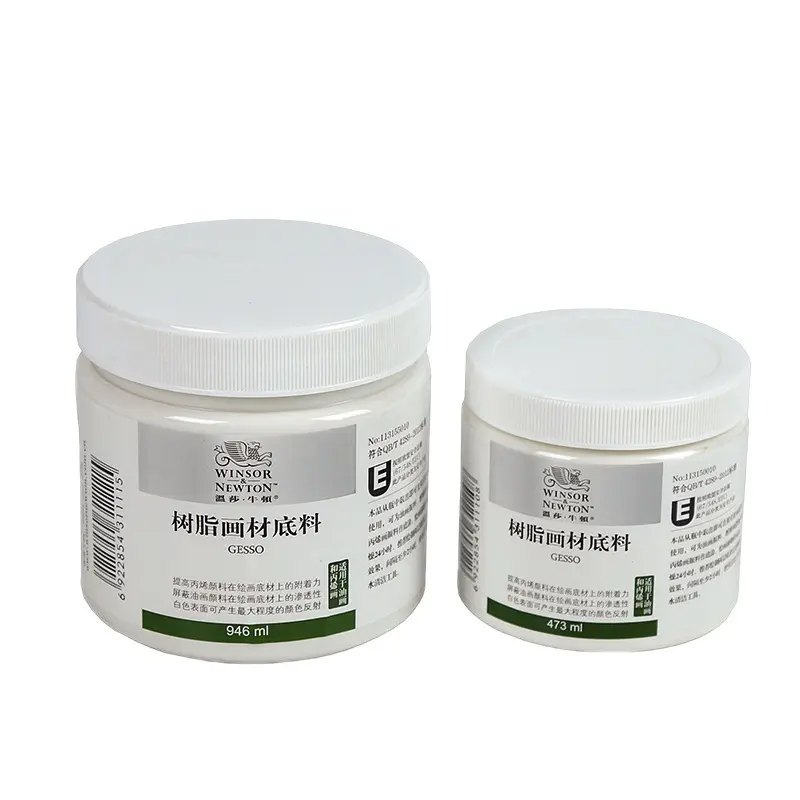 Winsor & Newton Hars Base Materiaal 473/946Ml Wit Gesso Acryl Schilderen Primer