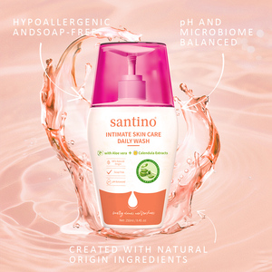 OEM ODM Marque Privée Santino Soins Intimes de la Peau Nettoyant Quotidien à l'Aloe Vera avec Extrait de Calendula pour l'Hydratation et le Nettoyage - Product Image 1