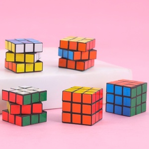 <span class=keywords><strong>Mini</strong></span> <span class=keywords><strong>Cube</strong></span> Créatif 3x3x3 pour Enfants, Jouet Éducatif pour Débutants 0-24 Mois, Emballage en Sachet, Petite Taille pour Maternelle - Product Image 3