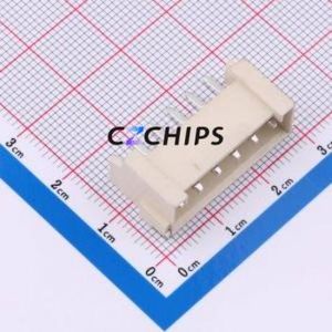 3.96-6P WT Wire-to-<b>Board</b> Pin Header SMD,P=3.96mm,Horizontal <b>Mount</b> Connector 1x6P 3.96mm Horizontal <b>Mount</b> 6P - Product Image 1