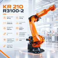Robot industriel KR 210 R3100-2, très demandé, charge utile de 210 kg, portée de 3100 mm, pour soudage par points, automatisation industrielle lourde, robot Kuka