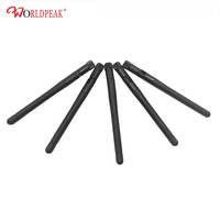Antenne WiFi RP-SMA Mâle Bi-bande 2,4 GHz 5,8 GHz 3 dBi pour Routeur Réseau Sans Fil Extérieur Omnidirectionnel
