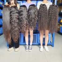 À la recherche de Yaki Avant de Lacet Perruques Pas Cher Meilleur Abordable Bon Femmes Naturel de Cheveux Humains Brésiliens Cheveux 100% Humain Vierge Cheveux Longs