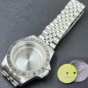 Verre saphir en acier inoxydable GMT 39 mm <span class=keywords><strong>pour</strong></span> kit d'accessoires <span class=keywords><strong>pour</strong></span> boîtier EXP, compatible avec les mouvements de la série NH35, compatible OEM/ODM - Product Image 5