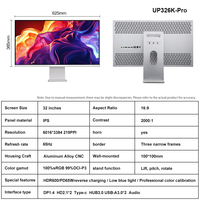 Monitor de pantalla Retina IPS de 32 pulgadas 6K HDR600, compatible con OEM y personalización de lotes pequeños