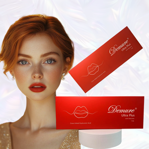 DEMURE Acide Hyaluronique Réticulé 10ml pour le Remplissage du Visage et des Lèvres, Anti-Âge, Élimination des <span class=keywords><strong>Rides</strong></span>, Gel HA - Product Image 6