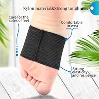 Manchons de soutien de la voûte plantaire en cuivre pour femmes et hommes, bandages de compression élastiques pour les pieds, pour le travail, l'exercice, la marche et l'usage quotidien