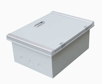 Boîtier de distribution électrique encastré moderne, indice de protection IP4X, construction en acier au carbone Q235, design élégant et sans joint pour usage domestique ou professionnel