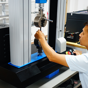 Jy nhiệt vật liệu bảo quản kéo thử nghiệm máy và nén vàng bạc Tester - Product Image 2