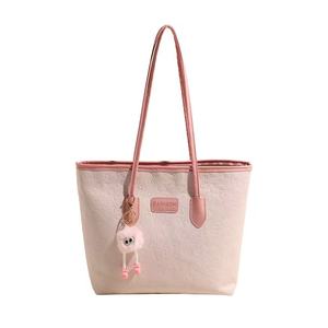 Amiqi popolari borse da <span class=keywords><strong>donna</strong></span> ad alta capacità nuova borsa Tote a spalla goffrata in pelle sintetica borsa da <span class=keywords><strong>donna</strong></span> - Product Image 6