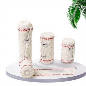 Benda Protettiva in Cotone Spandex per Esportazione, Tessuto Crespo, Garza per Primo Soccorso, Lunghezza 4,5m, Classe Elastica Disinfettante per Esterni EOS - Product Image 3