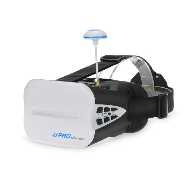 Hot JJPRO F01 VR Glasses Real-Time Transmission Mini Drone FPV Goggles Headset Full Band 640X480 WVGA Helicopter