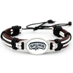 Pulsera de Baloncesto de Aleación de Moda Estadounidense de la NBAA, Accesorios de la Asociación Nacional de Baloncesto de Venta Rápida, Unisex para Uso Diario - Product Image 4