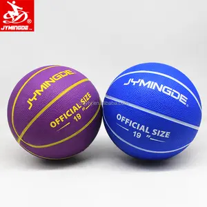 Özel yapılmış promosyon toplu kauçuk basketbol topu açık boyut 7/6/5/4/3/2/1 kendi topu basketbol özelleştirmek