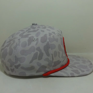 Casquette de baseball rétro personnalisée avec visière pour hommes, casquette de chasse brodée avec corde à visière pour les activités de plein air - Product Image 5