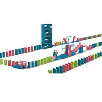 Blocs de dominos pour enfants, jeu de construction, briques de construction, boules roulantes, ensemble de jouets en marbre, 120 pièces, nouvelle collection