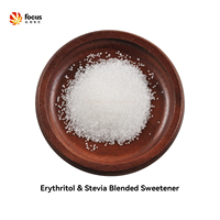 Agent édulcorant Erythritol Poudre blanche Substitut du sucre OEM CAS 149-32-6