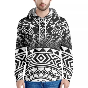 Venta caliente sudadera estilo polinesio sudaderas con capucha de manga larga para mujeres sudaderas con capucha de poliéster mujeres pulóver a granel Sudadera con capucha de gran tamaño - Product Image 6