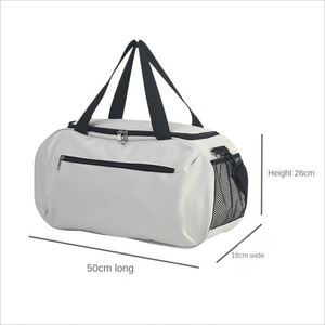 Bolsa Deportiva Personalizada de Gran Capacidad para Hombre y Mujer, Bolsa de Viaje Impermeable para Gimnasio, Logotipo Impreso, Almacenamiento Portátil para Hombro - Product Image 2