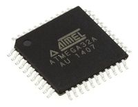 ATMEGA32A-AU Serie ATmega, Microcontrolador de 8 Bits, 32 kB Flash, 2 kB SRAM, 20 MHz - TQFP-44, Componentes Electrónicos