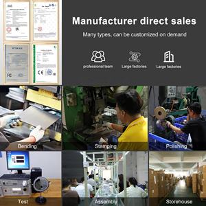 <span class=keywords><strong>Miroir</strong></span> de maquillage personnalisé à double face avec éclairage <span class=keywords><strong>LED</strong></span>, grossissement 10x, réglable en hauteur, en métal, rechargeable par USB - Product Image 5