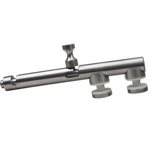 ZD Balustrade Acier Inoxydable 316 Satin Clôture De <span class=keywords><strong>Piscine</strong></span> avec Serrure De <span class=keywords><strong>Sol</strong></span> Butée De Porte En Verre pour La Sécurité De La <span class=keywords><strong>Piscine</strong></span> - Product Image 5