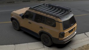 High Quality Hot <strong>Sale</strong> 4x4 Car <strong>Roof</strong> Rack + Side <strong>Ladder</strong> <strong>for</strong> 2024 Prado LC250 - Product Image 6