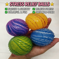 Balle anti-stress Cube transparente et résistante à la déchirure, pour la santé mentale et la relaxation rapide, livraison mondiale, gadget sensoriel premium