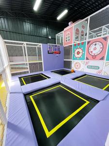 Happy Unlimited Indoor Playground Área de juego suave para niños Material de nailon de acero y PVC para escuelas Centros comerciales Supermercados - Product Image 2