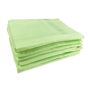 Strofinacci in microfibra Esun Waffle Weave 40x60cm ad asciugatura rapida, senza pelucchi, professionali per cucina e ristorazione, panni per la pulizia, OEM disponibile - Product Image 2