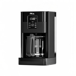 Cafetière goutte à goutte électrique autonettoyante chronométrée conservation de la chaleur caractéristiques programmables voiture extérieure hôtel RV utilisation prise américaine 10-15 - Product Image 1