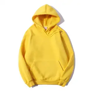 Suéter de lana personalizado de 460g, Sudadera con capucha personalizada informal a la moda, Sudadera con capucha unisex en blanco de algodón 100% para hombre de gran tamaño