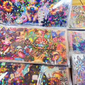 สติ๊กเกอร์หุ้มแก้วโฮโลแกรม UV DTF สำหรับแก้วขนาด 12-40 ออนซ์ กันน้ำ ทนทาน พิมพ์ลายแบบ UV DTF Cold Transfer จากโรงงานมืออาชีพ - Product Image 1