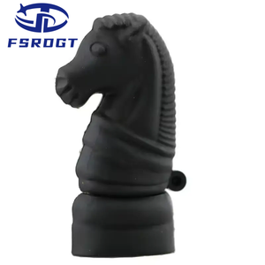 Quà tặng 2GB 4GB USB Bộ nhớ đĩa cờ vua hiệp sĩ đúng công suất ngựa tùy chỉnh USB Logo khuyến mại USB Flash Drive Pen với chuỗi kim loại - Product Image 3