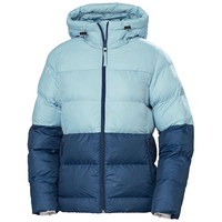 Veste en duvet réversible pour femmes avec logo personnalisé OEM Vente en gros chaude hiver extérieur bulle doudoune avec contraste pour les femmes