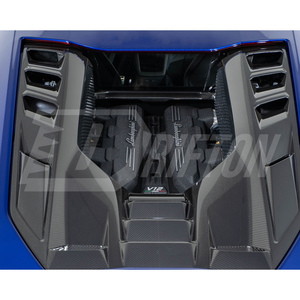 Couvercle de moteur arrière en carbone visible Revuelto pour Lamborghini Revuelto - Product Image 3