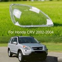 Cubierta de Faro Delantero para Honda CRV 2002~2004, Reemplazo de Lente de Cristal Transparente para Faro Delantero, Carcasa de Lámpara Frontal para Auto